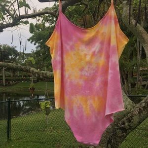 sunrise tie dye bodysuit 🌅